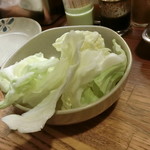 串かつ 越源 - キャベツ