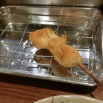 串かつ 越源 - イカげそ