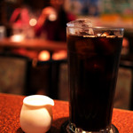 アメリカン - アメリカンなサイズのアイスコーヒー。