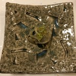 鰻はし本 - 十和田湖の白魚の昆布締めのナムル