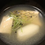 鰻はし本 - 佐久鯉のお椀