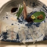 鰻はし本 - 鰻の刺身