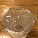 鰻はし本 - 大和桜のソーダ割り