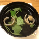 鰻はし本 - 肝吸い