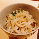 地葉 - 2018.5.  もやしの和え物