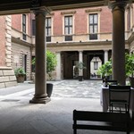 Il Salumaio di Montenapoleone - パティオにて