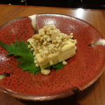 旬鮮炭火焼 獺祭 - 豆腐のもろみ漬け