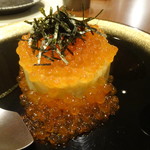 旬鮮炭火焼 獺祭 - スモークサーモンポテトサラダ