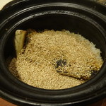 旬鮮炭火焼 獺祭 - 焼き鯖土鍋ご飯