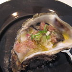 ボンシュマン - 岩牡蠣をオリーブオイルとワインビネガーで