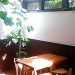 湯島食堂 - 一番奥の席