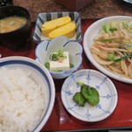 浪花ろばた 八角 - 野菜炒め定食