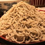 味奈登庵 - #食べログ的に撮るとこうなる。  
      大盛りはさすがのボリューム