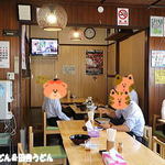 手打うどん 松屋 - 店内