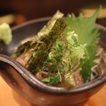 タラちゃんイクラちゃんドラちゃん - あじのなめろう