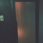 ＢＡＲ梅ノ香 - 入口のドア