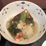 賀茂茄子のエビそぼろあんかけ