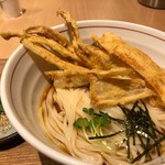 Noko udon - ◆麺はコシがあり好み。少し甘めのぶっかけつゆが、良い味わい。