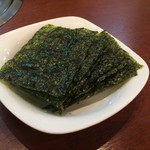 紅梅園 - H.30.4.14.昼 韓国のり 200円