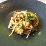 ヴィラ・デラ・パーチェ - ローマトマトのスパゲティ