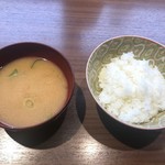 Ban chou - お味噌汁とごはん