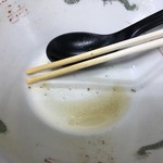 Chuukasoba Idehara - 完食