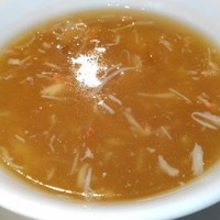 大観苑 - 蟹肉入りフカヒレスープ