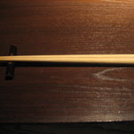 龢 - 【H23.7】長くて先の細いお箸です。繊細。