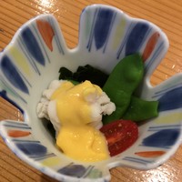 いわ志 本店 - 鱧黄身酢和え