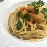 RISTORANTE VIA MARE - 北海道産生ウニのスパゲッティ