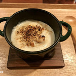 オーシャンセブン - スープ 白子とじゃがいものポタージュ