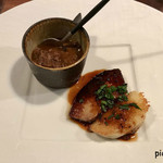 オーシャンセブン - 温前菜 フォアグラのソテー・牛すじの赤ワイン煮込み