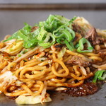 Choice of yakisoba with soup