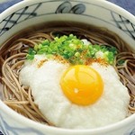 月見とろろ蕎麦