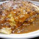 神戸甘辛カレー きてたもんせ - ドライカレーオムライス　850円