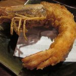 魚秀 - 大海老の天ぷら