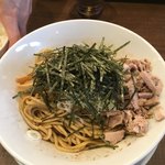 中華そば まるたけ - 油そば(ニボアブラ)大700えん