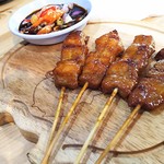 3abique - 1805_3abique_Sate Babi(2本)＠20,000Rp×2(豚串)