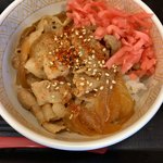 すき家 - 豚丼（ミニ） 310円