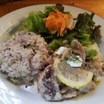 86875013 - 休日ランチ　おからと野菜のプレート