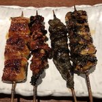 浅草うな鐵 - 鰻串4種セット