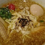 中華そばムタヒロ - チーズカレー鶏そば♪