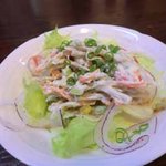 鳥善 - ごぼうサラダ：300円