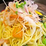 パローネ - パスタランチ「冷製パスタ」あっぷ図