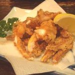 鳥善 - ゲソ唐揚：350円