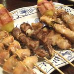 鳥善 - 串焼いろいろ