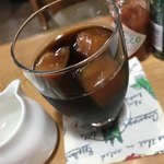 Chinchira - ランチのセットのドリンク、アイスコーヒー