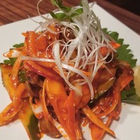 ツブ貝の和え物