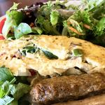 Kai Market - 具材を自分で選べるオムレツにモリモリなハラペーニョとスイートバジル♪