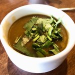 Kai Market - ホテルカレーにお粥コーナーにあったパクチートピ！